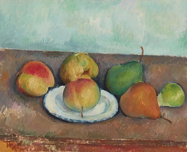 Nature morte: pommes et poires, c.1888-90 (oil on canvas)
