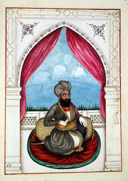 Nawab Mohammad Akhbar Khan, from The Kingdom of the Punjab, its Rulers and Chiefs