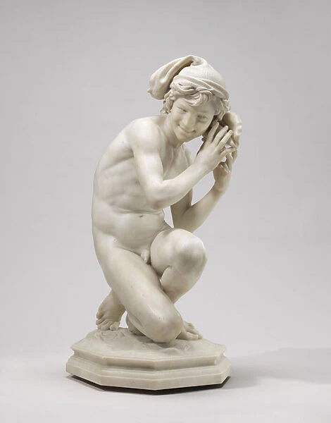 Neapolitan Fisherboy, 1857 (marble)