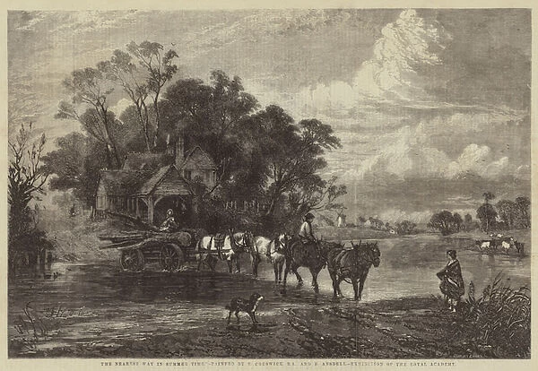 The Nearest Way in Summer Time (engraving)