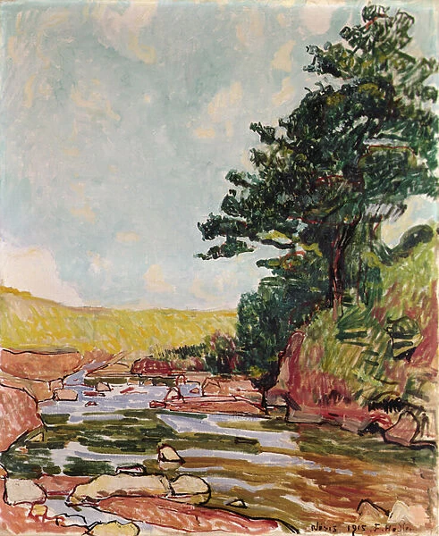 Neris, 1915 (oil on canvas)