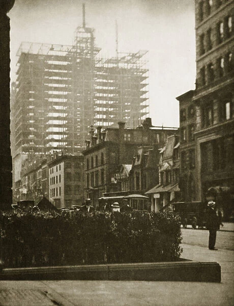 New York City, 1910 (b  /  w photo)