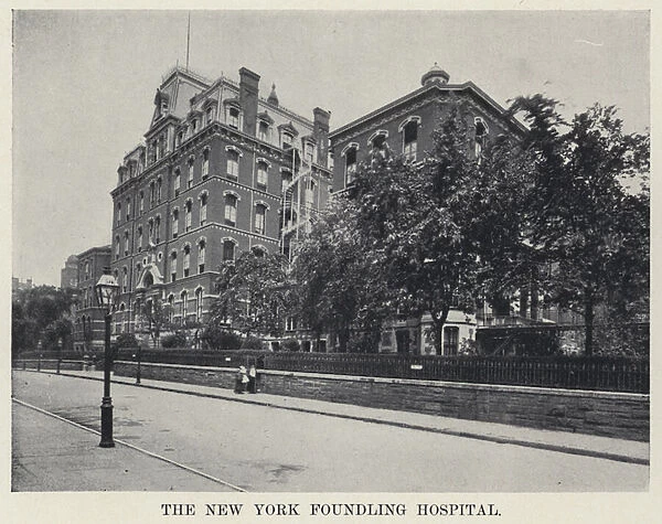 The New York Foundling Hospital (b  /  w photo)