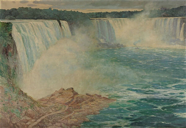 Niagara Falls, c. 1906-1909 (oil on canvas)
