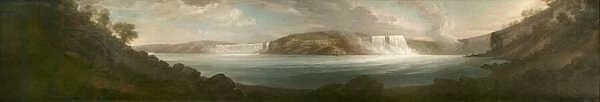 Niagara Falls, from Two Miles Below Chippawa, 1808 (oil on canvas)