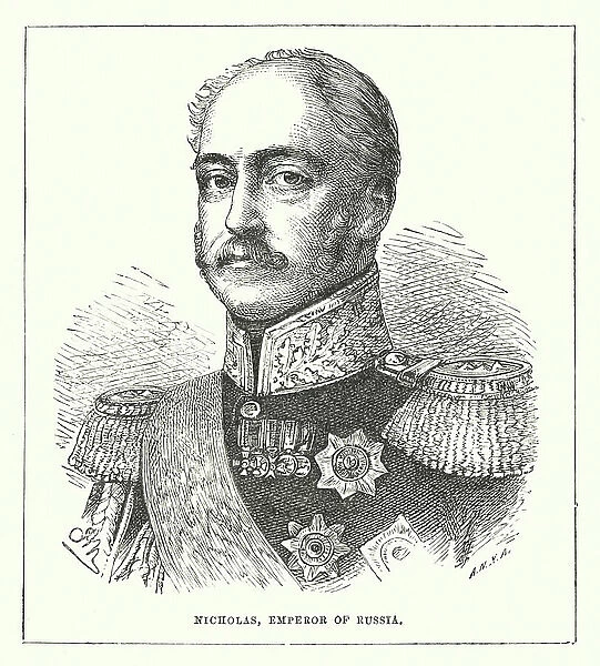 Nicholas, Emperor of Russia (engraving)