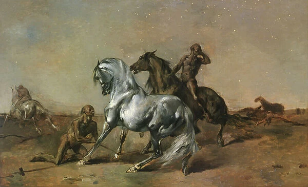 Night Robbers, 1868 (oil on canvas)