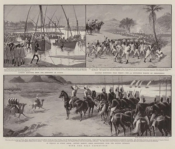 With the Nile Expedition (litho)