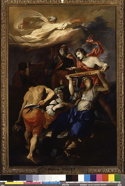 Noes Sacrifice, 1654 (oil on canvas)