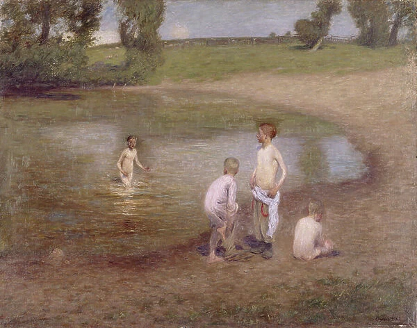 Noonday, 1895 (oil on canvas)