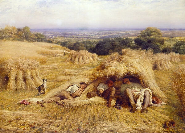 The Noonday Rest, 1862 (oil on canvas)