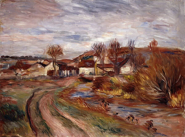 Normandy Countryside; Paysage en Normandie, 1895 (oil on canvas)