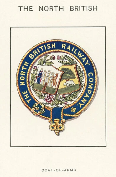 The North British, Coat-Of-Arms (colour litho)