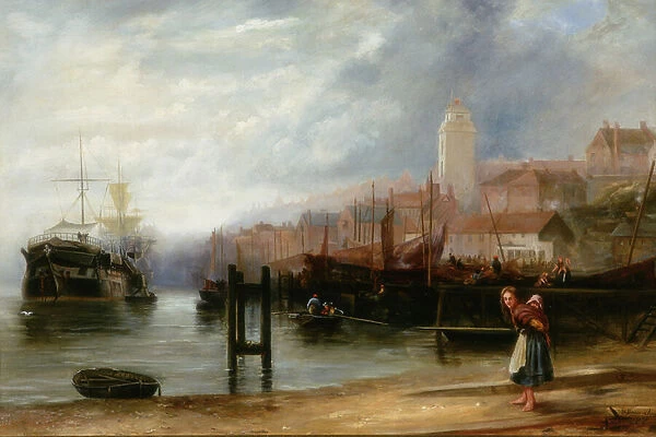 North Shields, 1880 (oil on canvas)