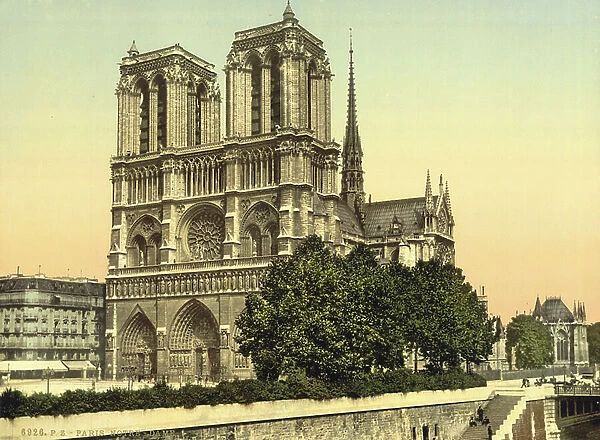 Notre Dame, Paris, France, c.1890-1900