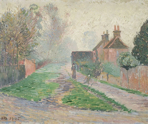 November Morning, Epping, 1895 (oil on canvas)