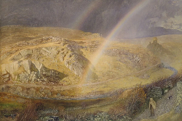 A November Rainbow, Dolwyddelan Valley, November 11 1866, 1 p. m