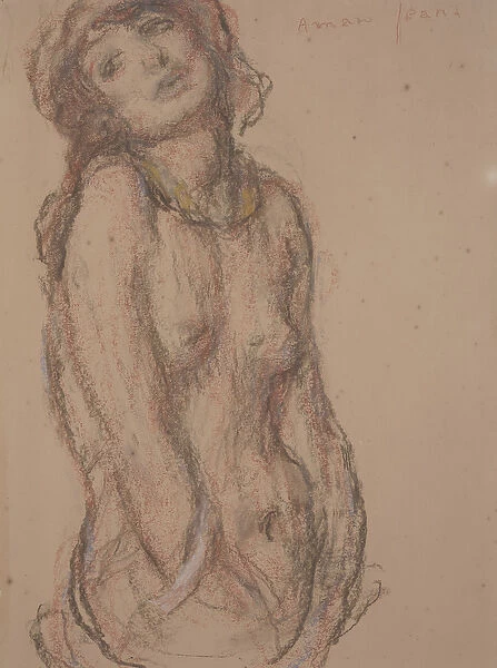 Nude (crayon on paper)