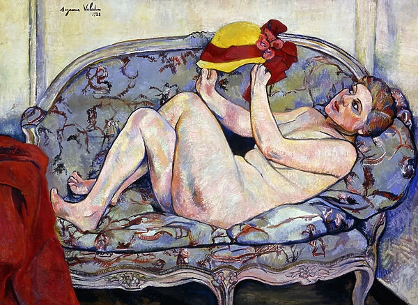 Nude Reaching on a Sofa; Nu Allonge sur un Canape, 1928 (oil on canvas)