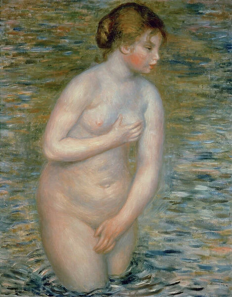 Nude in the Water, 1888 (oil on canvas)