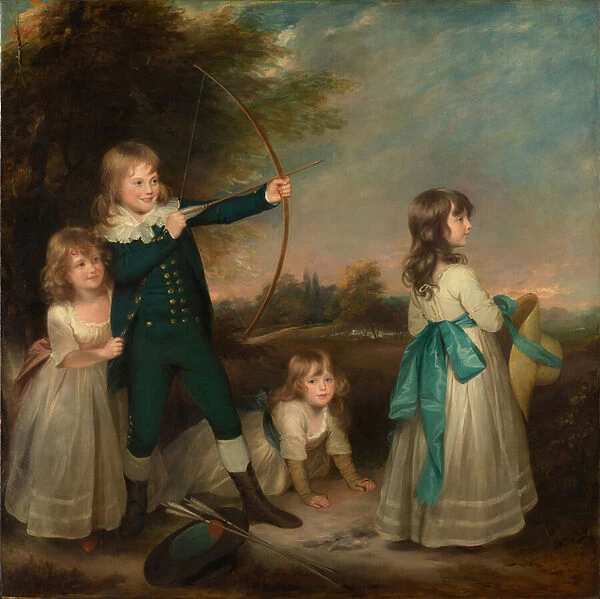 The Oddie Children, 1789 (oil on canvas)