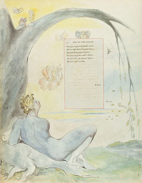 Ode on the Spring, design 6 for The Poems of Thomas Gray, 1797-98