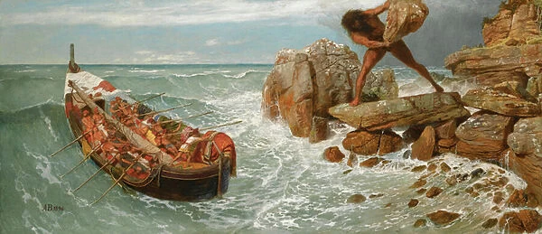 Odyssee d Homere : 'Ulysse et Polypheme'