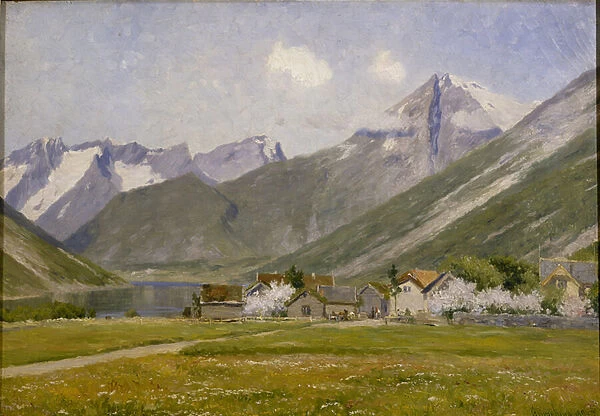Oeie, Norangsvalley, 1894 (oil on canvas)