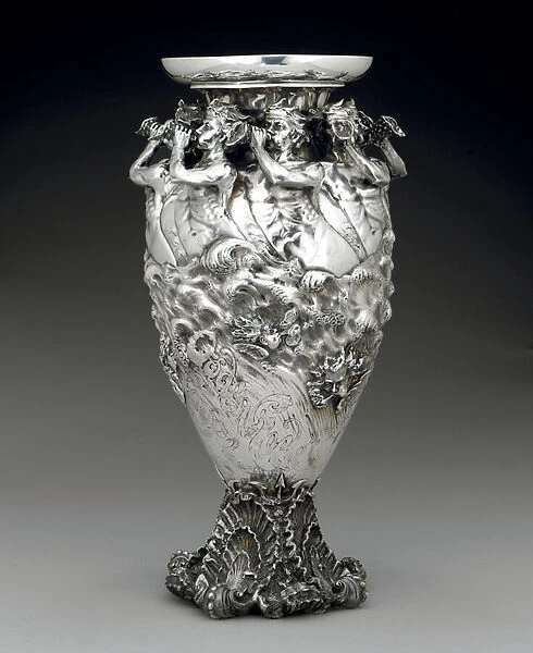 The Ogden Goelet and James Gordon Bennett Cup: a yachting trophy vase, 1894 (silver)