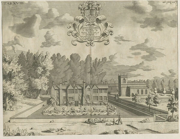 Okeover Hall: engraving, nd [1653 - 1686] (print)