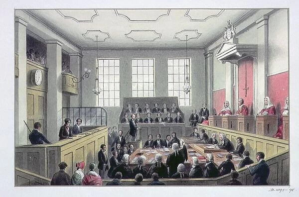 The Old Bailey, London (interior)