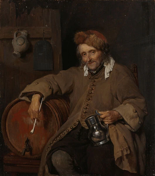 The Old Drinker, c. 1661-3 (oil on panel)