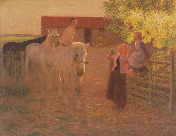 The Old Gate, c. 1896 (oil on canvas)