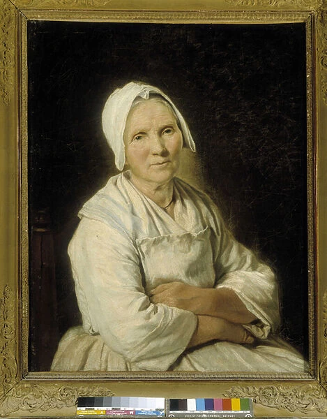 The old one, 18th century (oil on canvas)