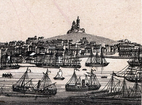 The old port of Marseille in 'The world illustrates 168 views'
