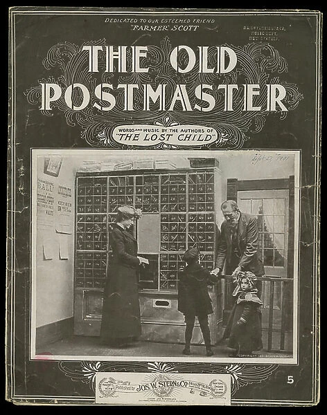 The Old Postmaster, 1901 (print)