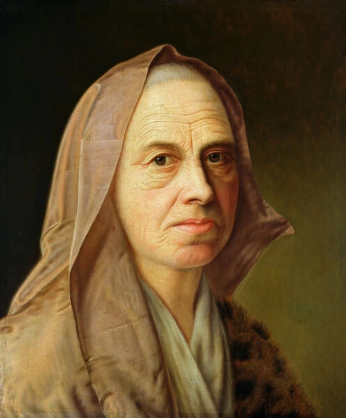 Old Woman (oil on canvas)