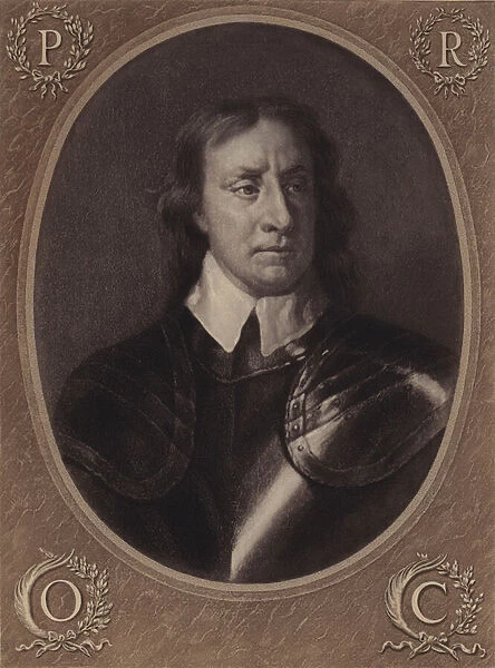 Oliver Cromwell (litho)