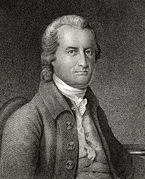 Oliver Wolcott, engraved by James Barton Longacre (1794-1869) (engraving)