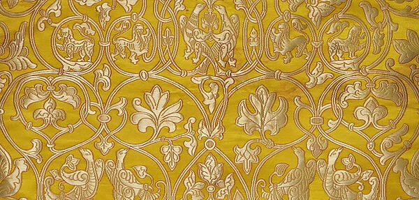 Olovyanishnikov Manufactory Gold Brocade, early 20th century (textile)