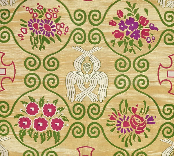 Olovyanishnikov Manufactory Gold Brocade, early 20th century (textile)
