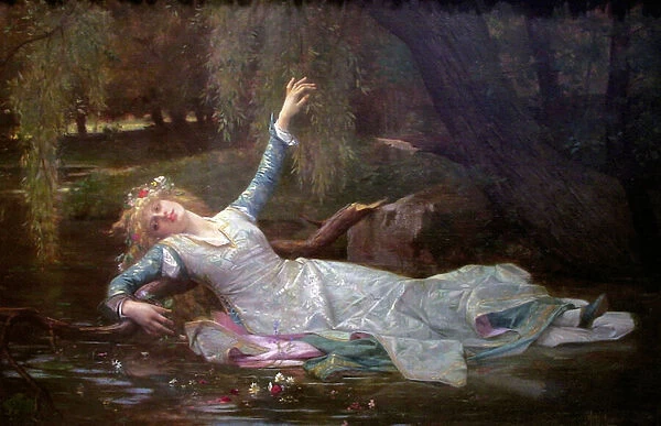 Ophelia, 1883 (oil on canvas)