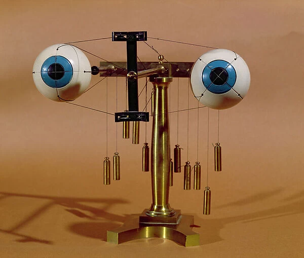 Ophthalmological teaching apparatus (metal)