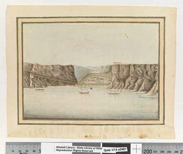 Opp. p. 299. Jamess Valley St Helena 1792, c. 1802 (w  /  c)
