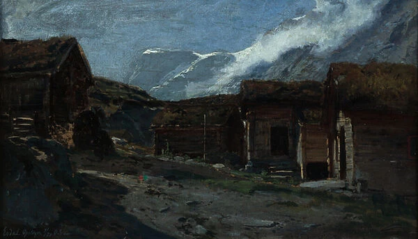 From Oppstryn, 1874 (oil on canvas)