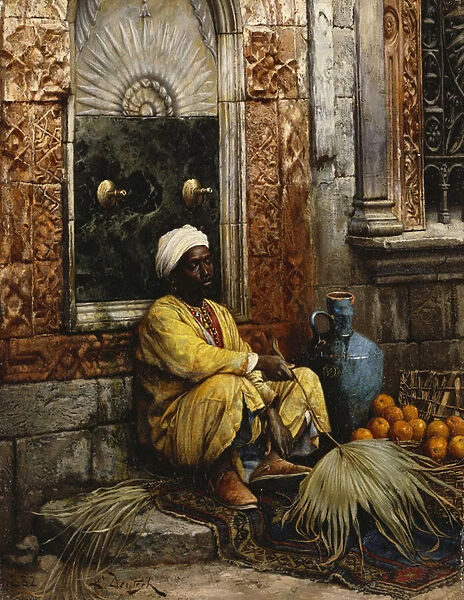 The Orange Seller, 1882 (oil on canvas)