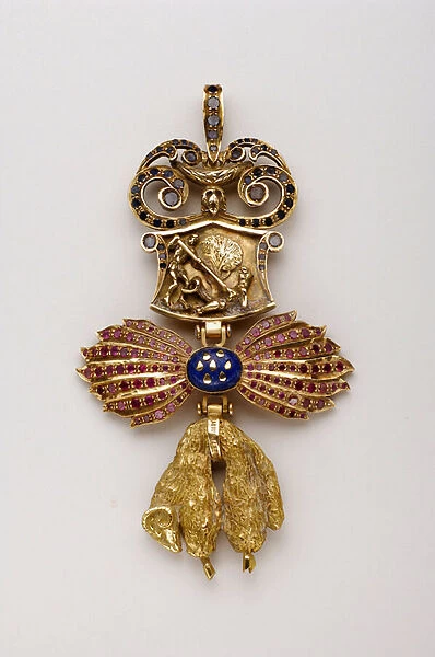 Order of the Golden Fleece: the Austrian Golden Fleece - Badge belonging to the Grand