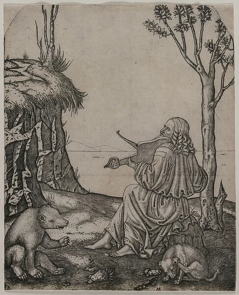 Orpheus Charming the Animals c. 1505 (engraving)