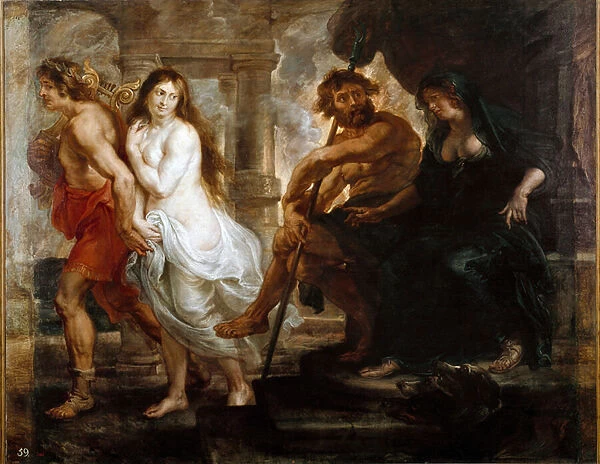Orpheus and Eurydice, 1636 (oil on canvas)