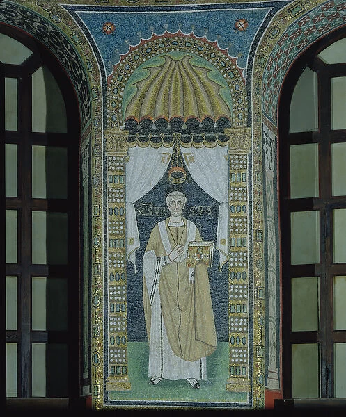 Orso, a bishop of Ravenna (mosaic)